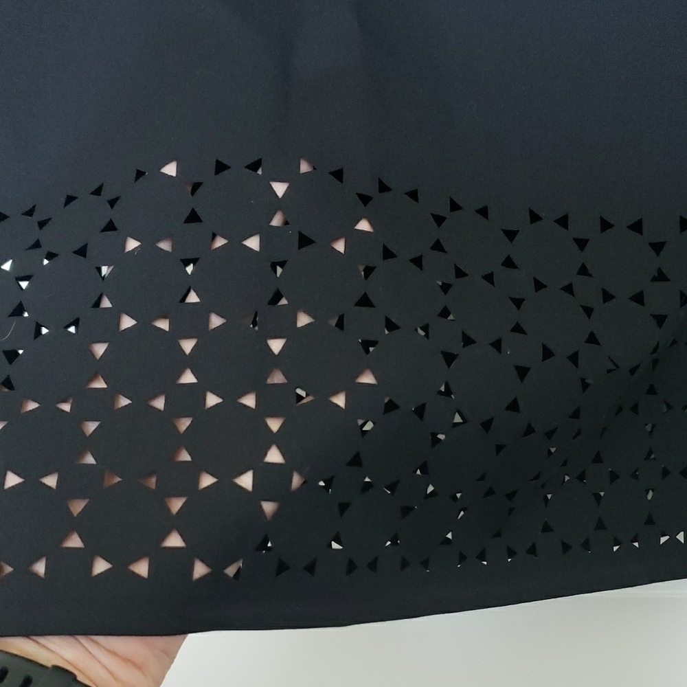 New York & Company Black Cut Out Pencil Skirt - Picture 4 of 5